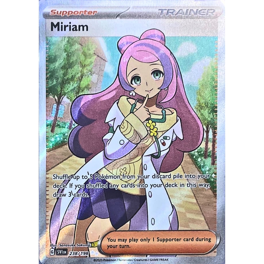 ミモザ 【SR】/ Miriam - Scarlet & Violet Base Set (238/198)
