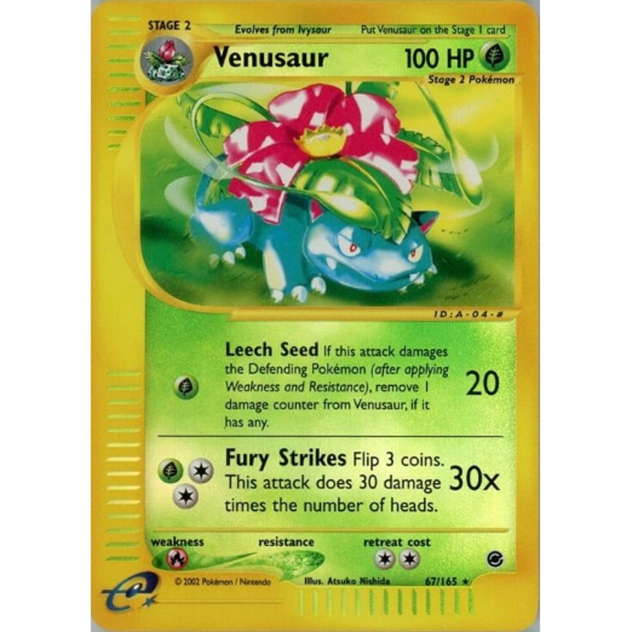 Venusaur (Triple Get Campaign Promo Design) / Venusaur - Expedition (67/165)
