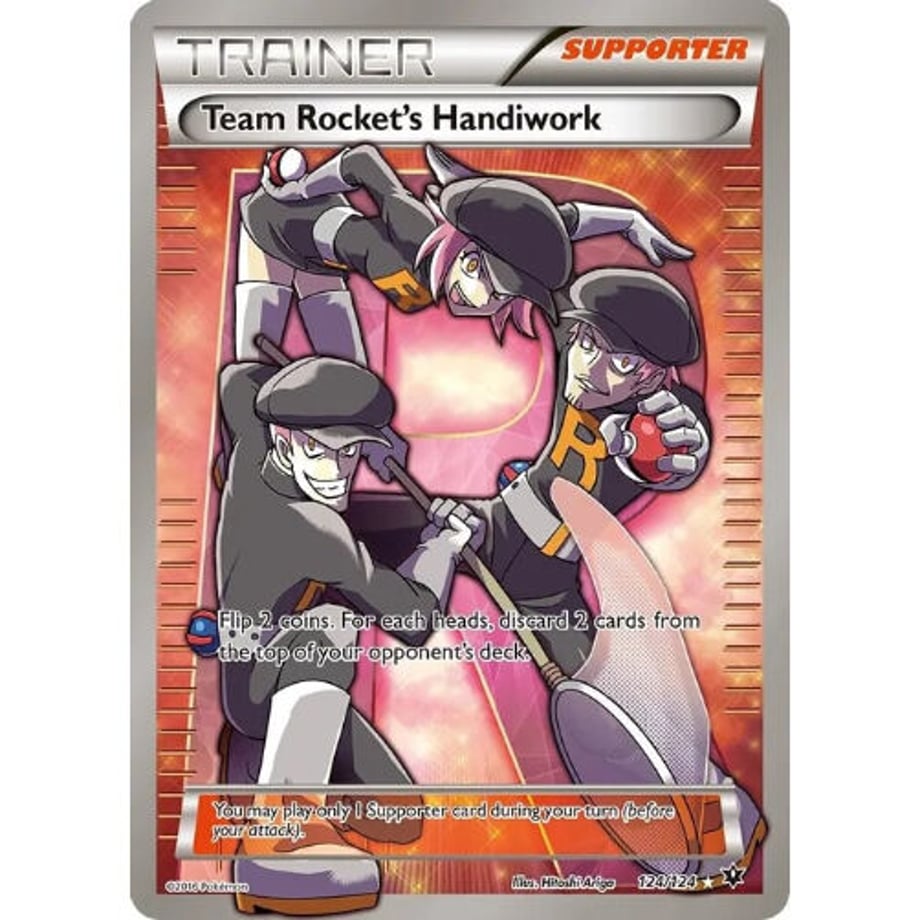 ロケット団の工作【SR】 /Team Rocket's Handiwork - Fates Collide (124/124)