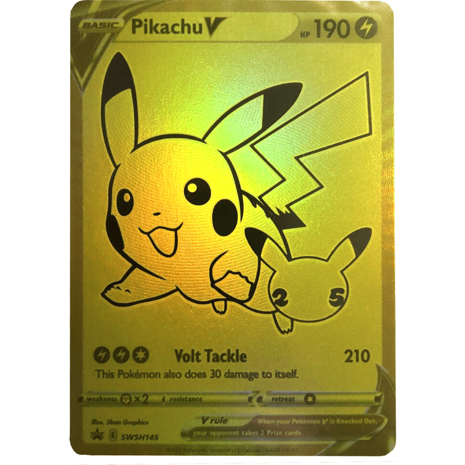 Pikachu V - Sword & Shield Promo Cards (SWSH145)