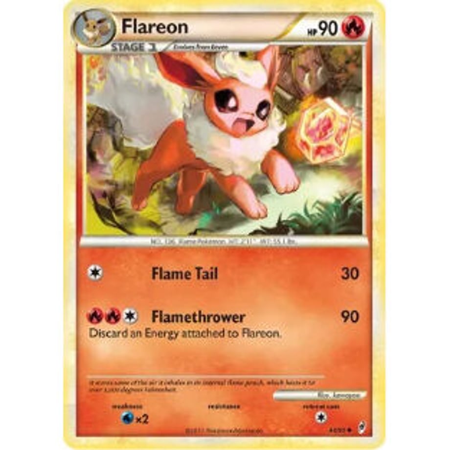 Overseas exclusive design booster / Flareon - Call of Legends (44/95)
