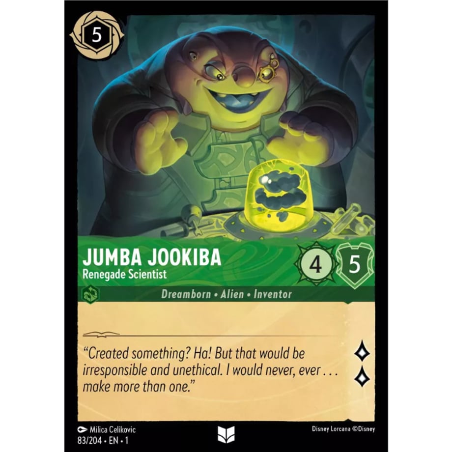 LORCANA Jumba Jookiba (Renegade Scientist) - 83/204-EN-1