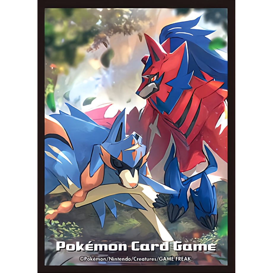 【バラ】 日版 ポケセン限定 ザシアン&ザマゼンタ(れきせんのゆうしゃ) (2022)