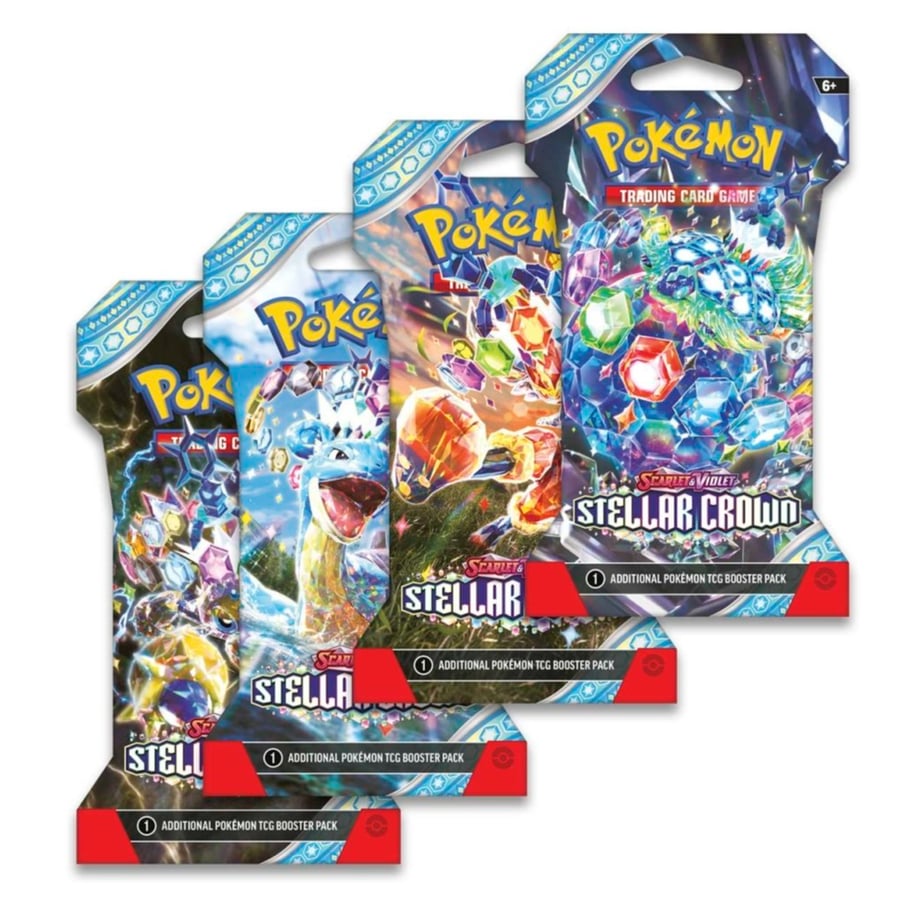 ポケモンカード Stellar Crown Sleeved ブースター パック(パック絵柄ランダム)