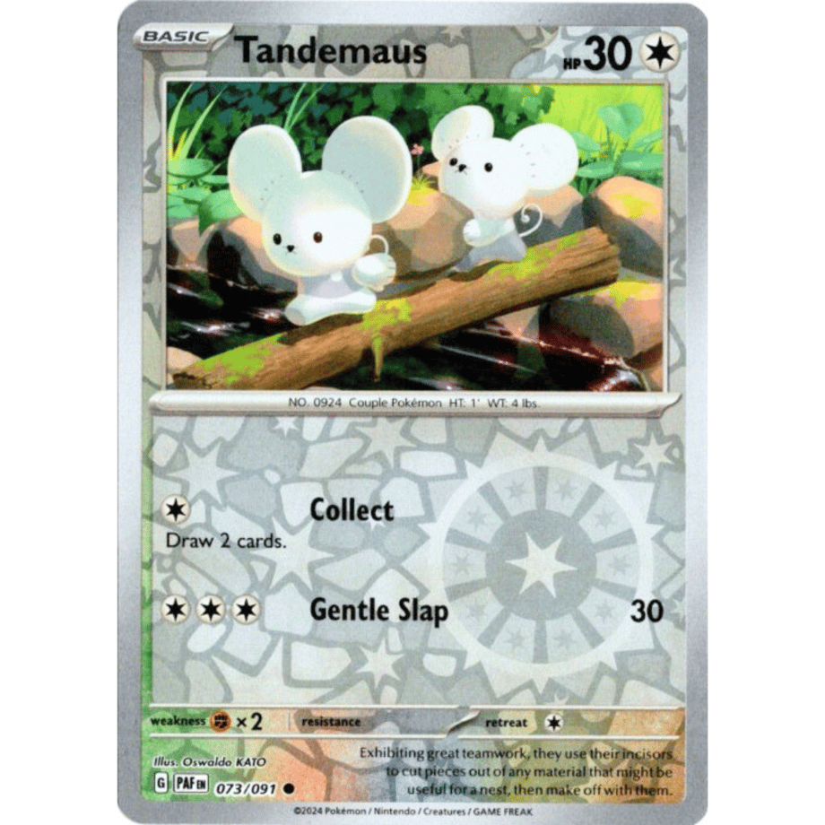 ワッカネズミ 【リバホロ】 / Tandemaus - Paldea Evolved (166/193)