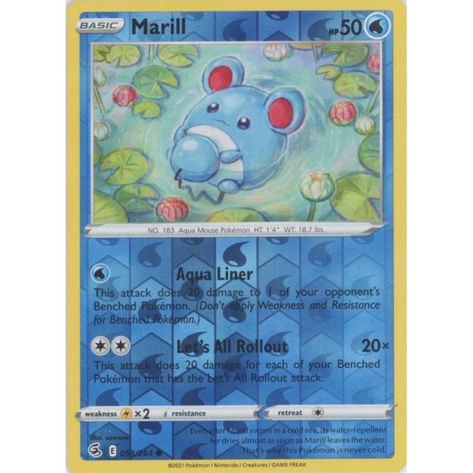 Marill - Fusion Strike (058/264)