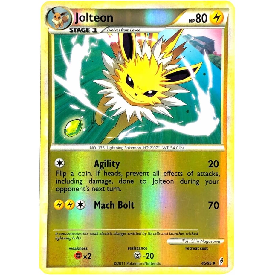 サンダース【海外限定絵柄】【リバホロ】 / Jolteon - Call of Legends (45/95)