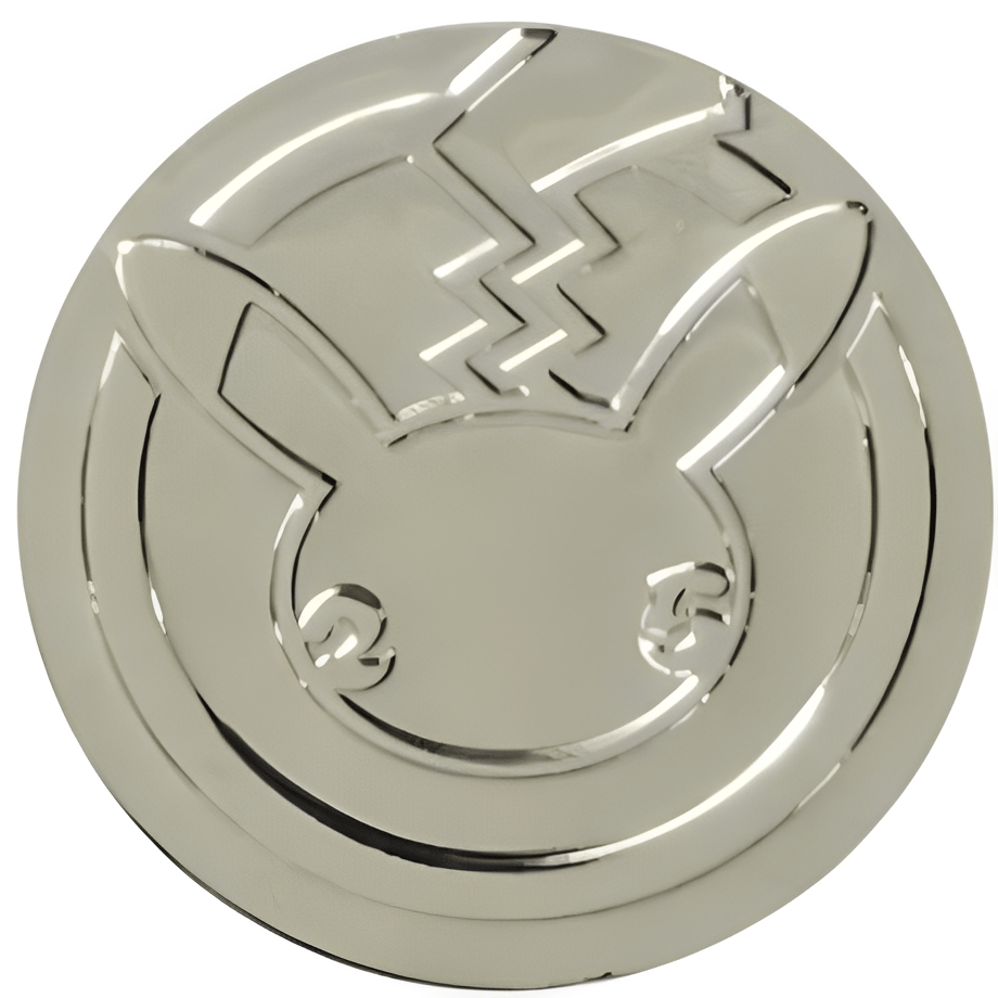 Pokemon Card 25th Anniversary Pikachu Coin (Metal)