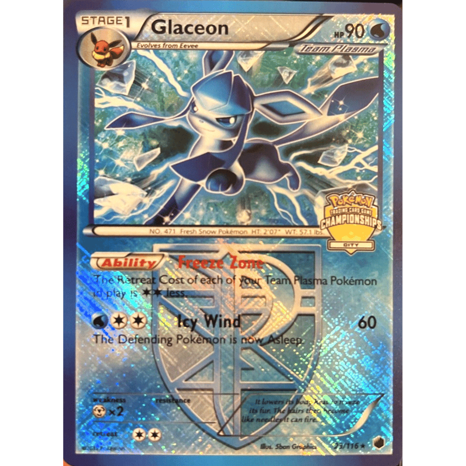 Glaceon - League & Championship Cards (23/116)