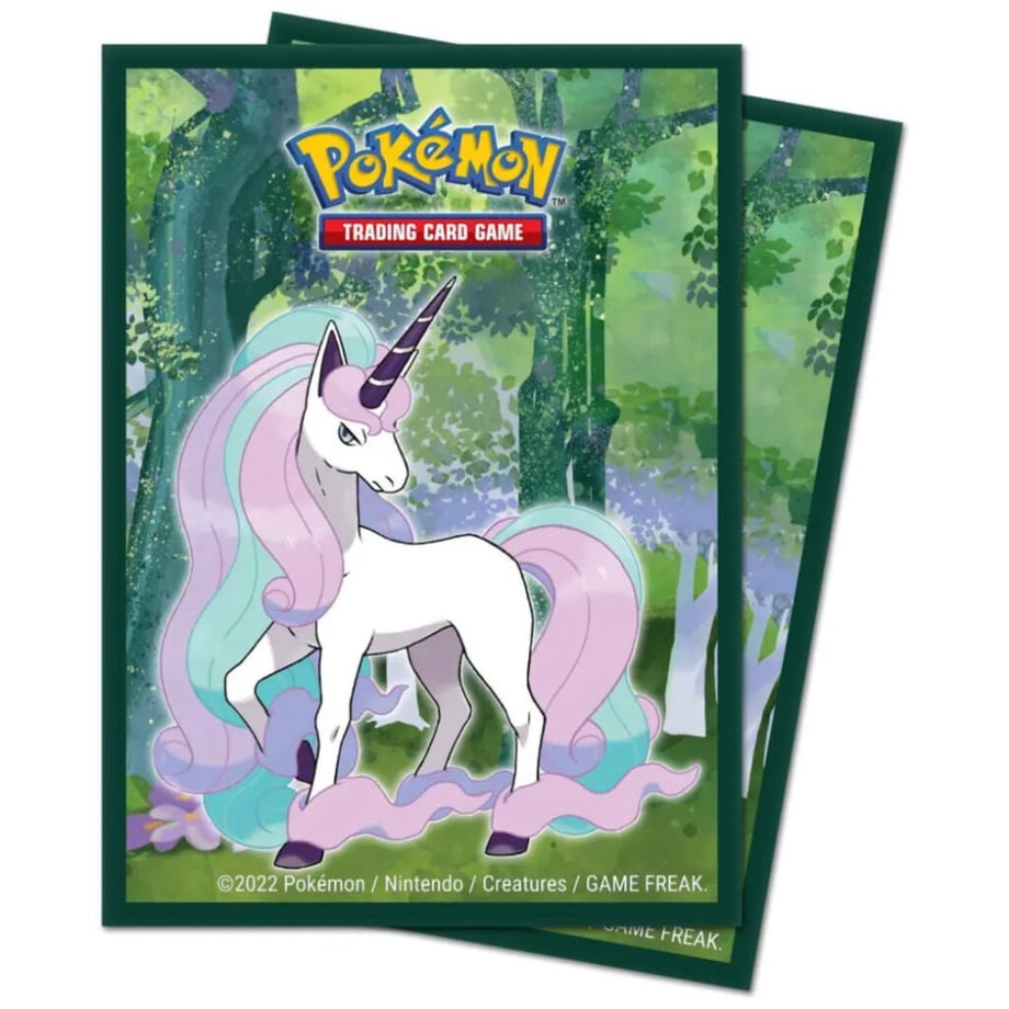 ポケモンカード Ultra Pro Gallery Series Enchanted Glade カードスリーブ (65枚) 【ガラルギャロップ】