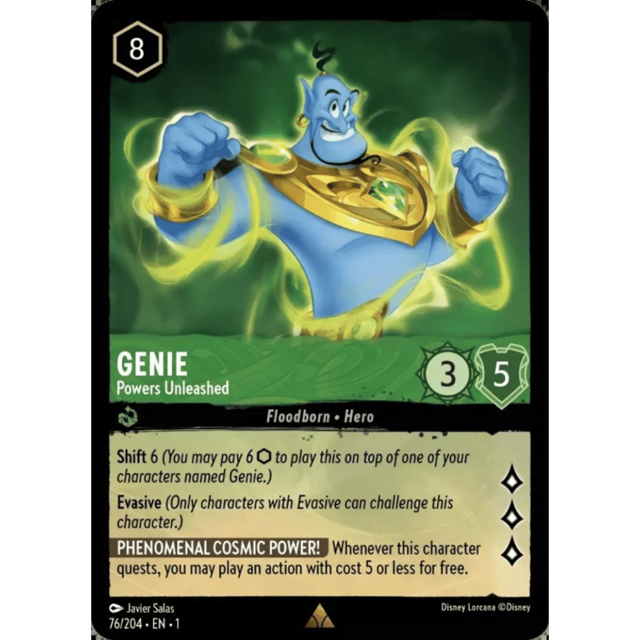 LORCANA Genie (Powers Unleashed) - 76/204-EN-1(Foil)