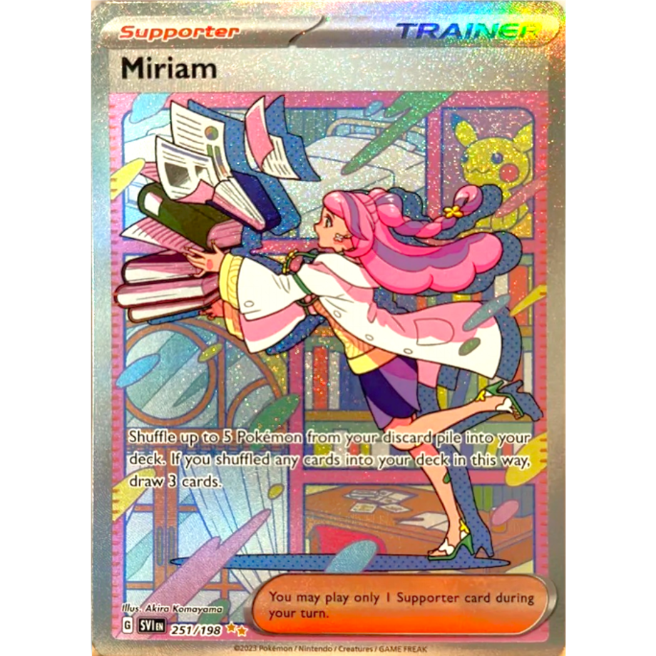 ミモザ 【SAR】/ Miriam - Scarlet & Violet Base Set (251/198)