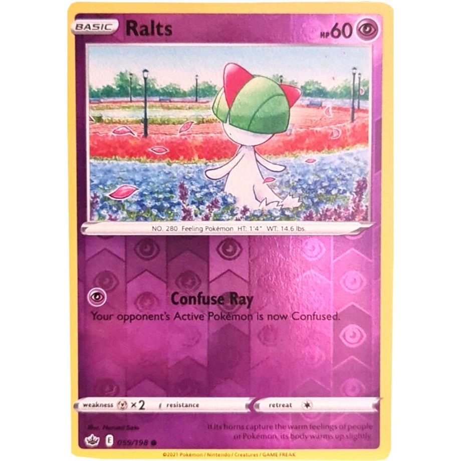ラルトス【リバホロ】 / Ralts - Chilling Reign (059/198)