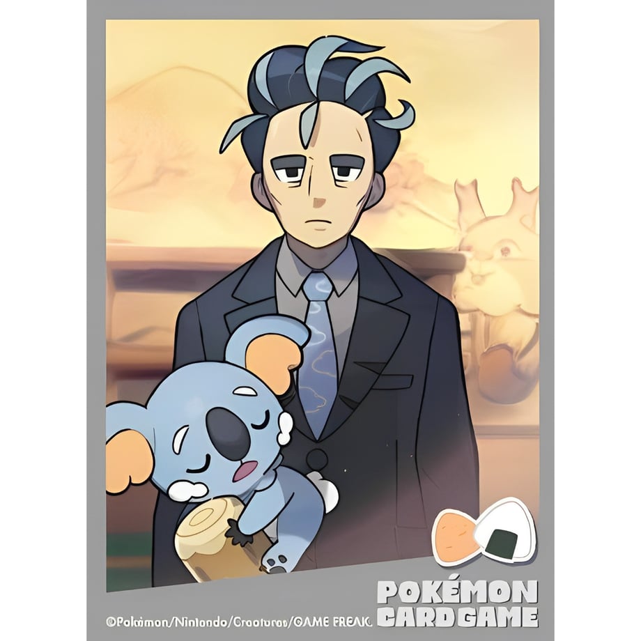 【バラ】 日版 ポケセン限定 POKÉMON TRAINERS アオキ&ネッコアラ スリーブ (2023)