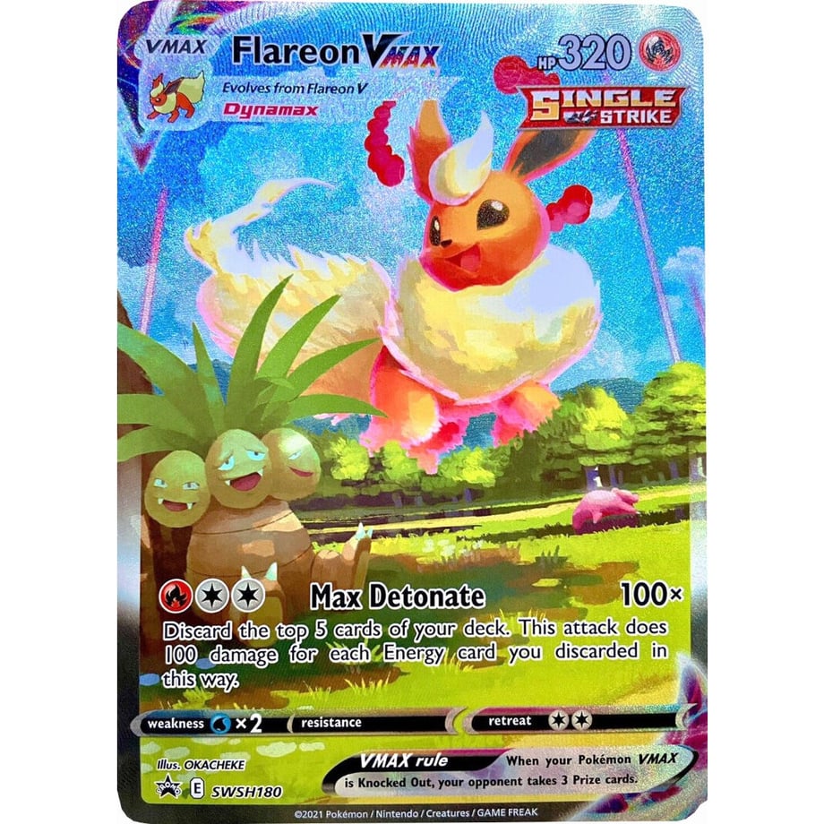 ブースターVMAX【SA】 / Flareon VMAX - Sword & Shield Promo Cards (SWSH180)