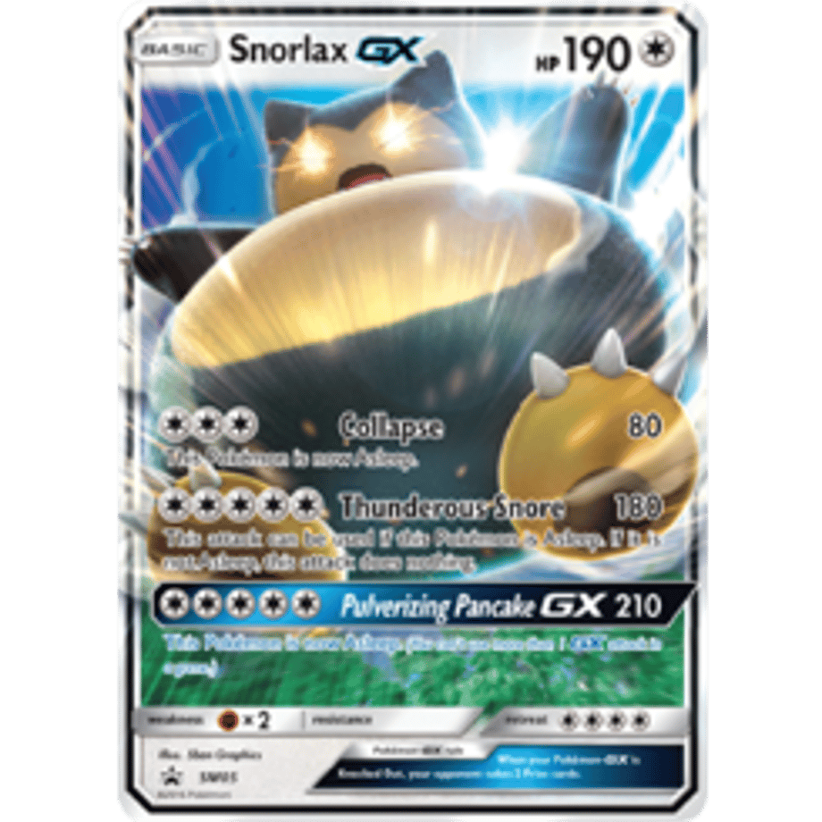 【ジャンボカード】カビゴンGX SM05【特大サイズ(146mm×203mm)】