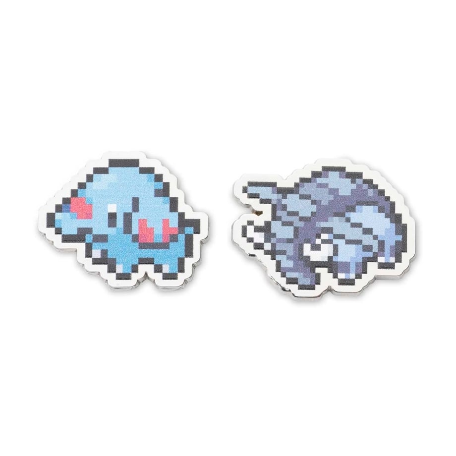 ポケモンセンター限定 ゴマゾウ・ドンファン ピクセル ピン