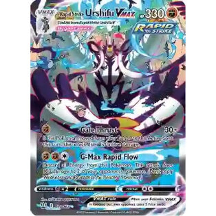 れんげきウーラオスVMAX(SA)【HR】 / Rapid Strike Urshifu VMAX - Battle Styles (170/163)