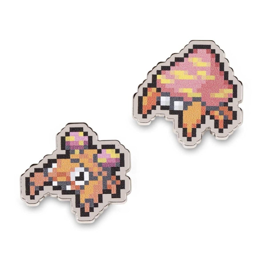 Pokémon Center Exclusive Paras and Parasect Pixel Pin