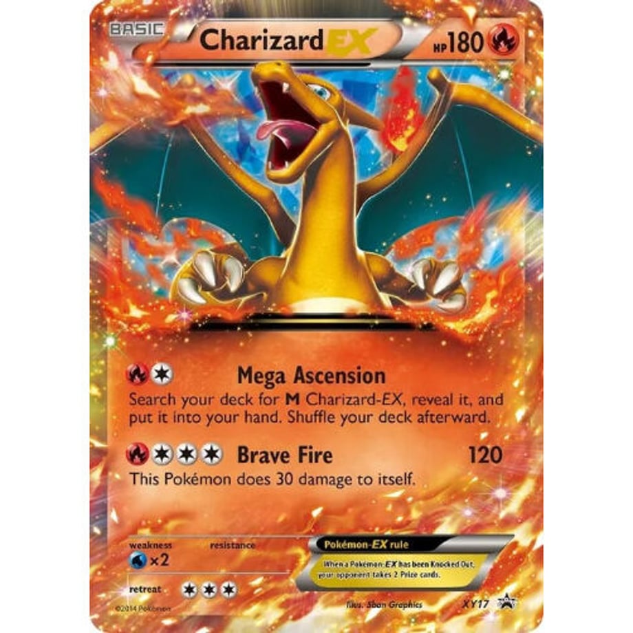 リザードン EX 【P】/ Charizard EX - XY Promos (XY17)