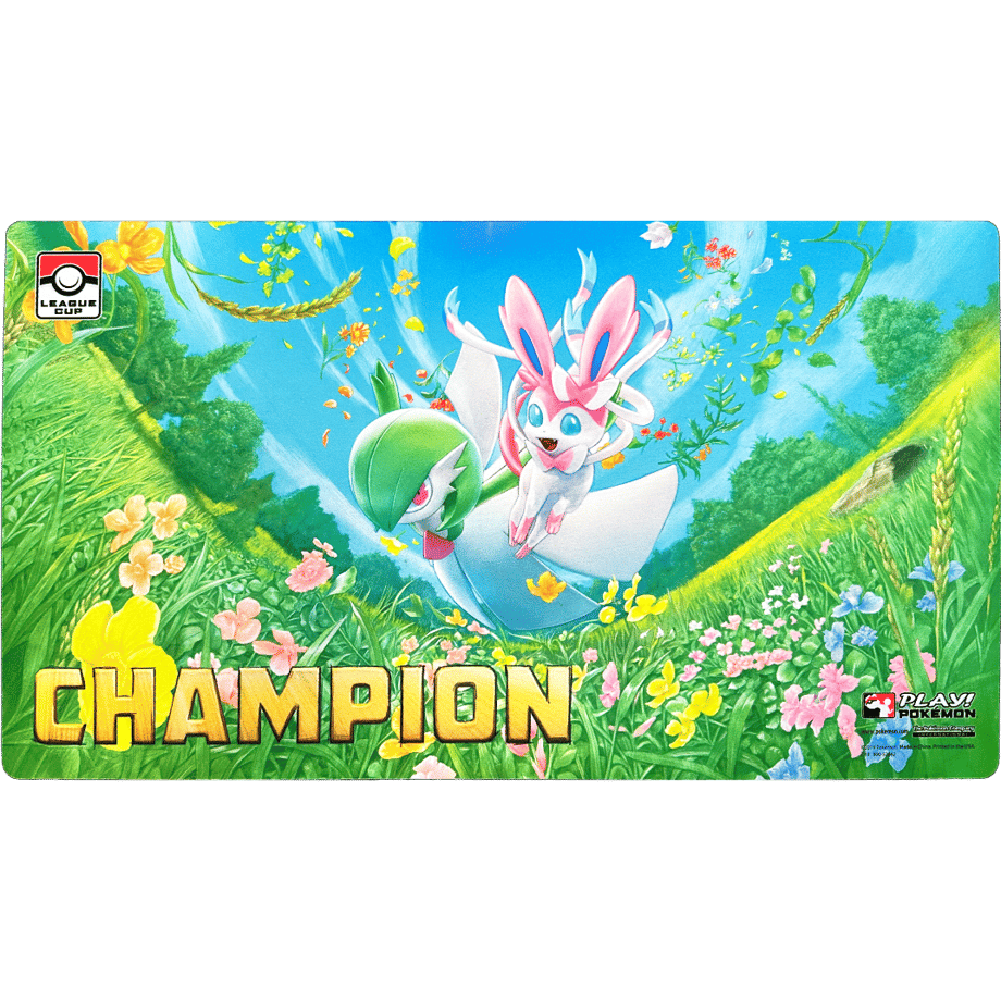 Pokemon Card 2019 League Cups Gardevoir & Sylveon Playmat