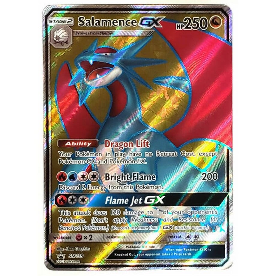 【ジャンボカード】ボーマンダGX SM139【特大サイズ(146mm×203mm)】
