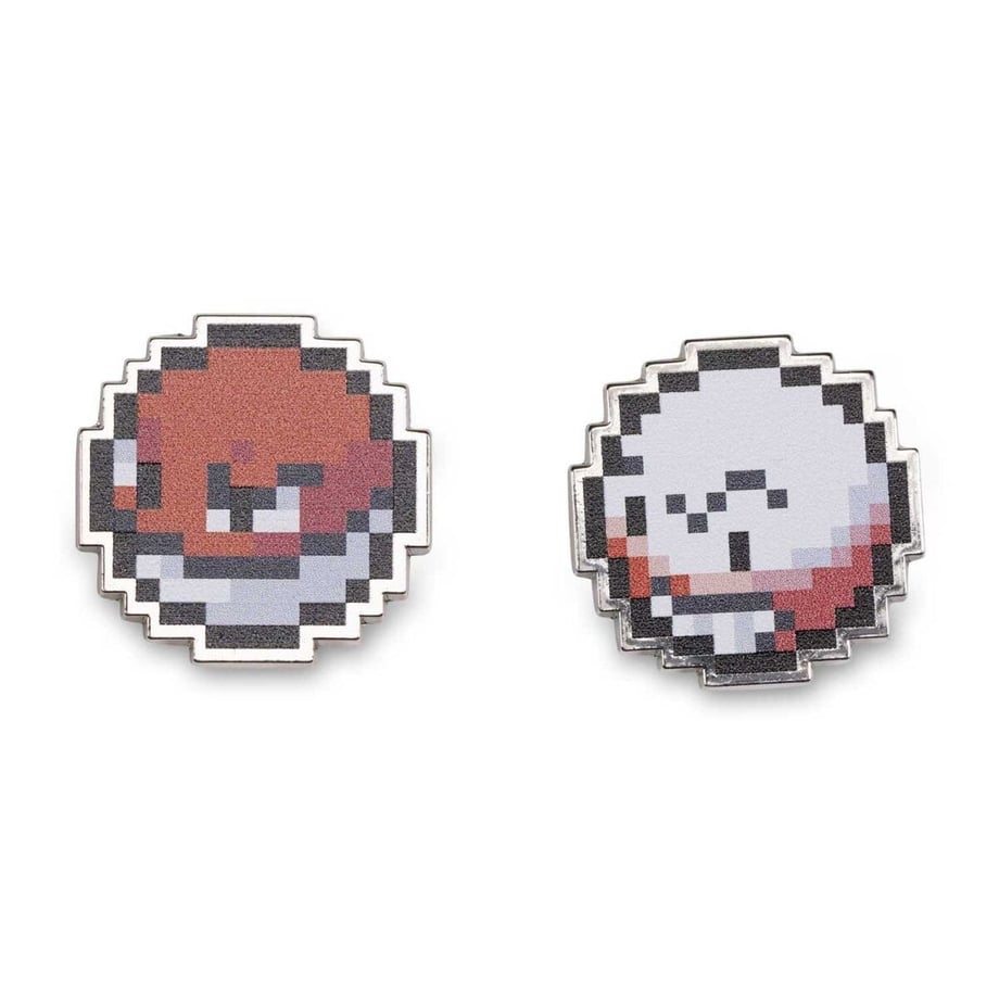 Pokemon Center Exclusive Biriridama and Marmine Pixel Pin