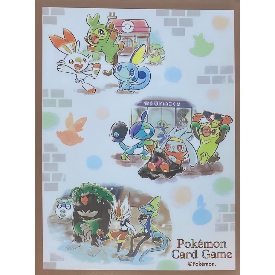【バラ】 日版 ポケセン限定 Pokémon GalarTabi (2020)