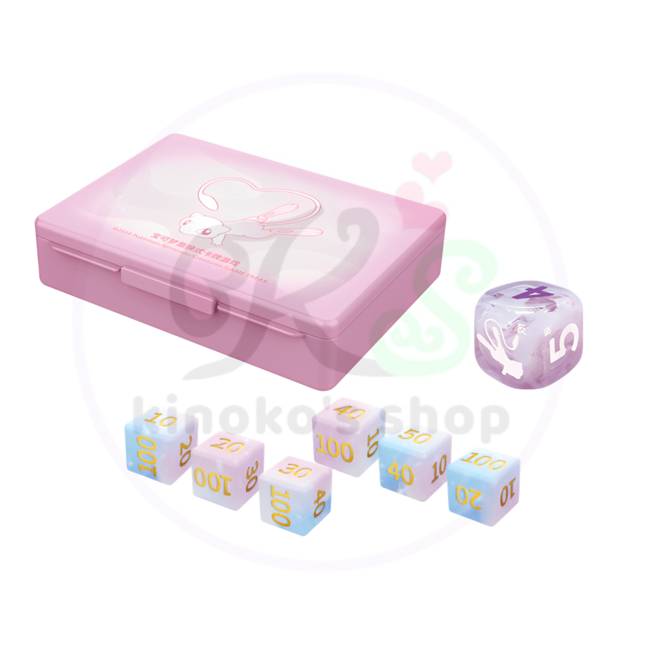 ポケモンカード 中国限定 ミュウ デッキビルドボックス 【ダメカンダイス+サイコロ+ダメカンケース】
