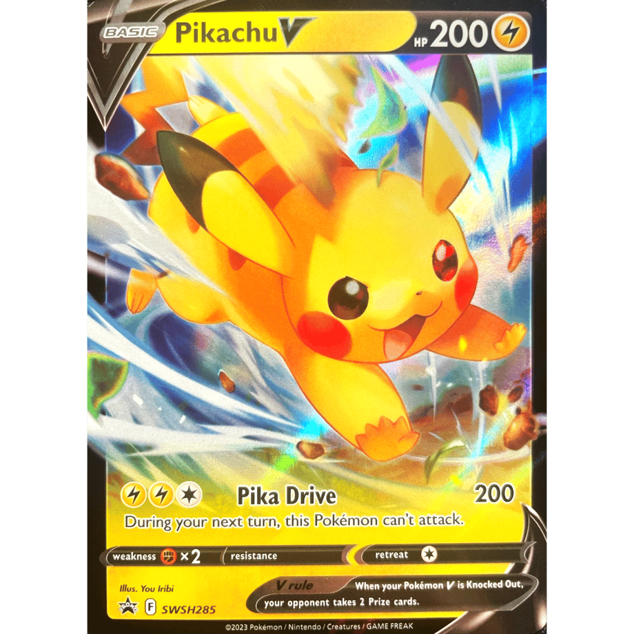 Pikachu V (Start Deck 100 CoroCoro Comic ver. Promo Design) / Pikachu V - Sword & Shield Promo Cards (SWSH285)