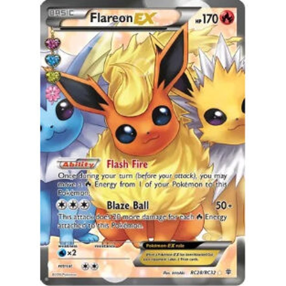 ブースターEX【RR】 / Flareon EX - Generations (RC28/RC32)