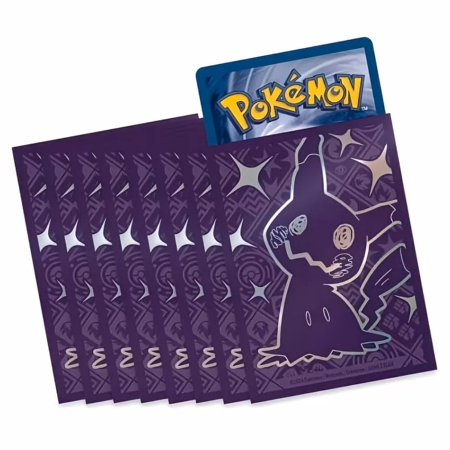 ポケモンカード Paldean Fates Elite Trainer Box カードスリーブ (65枚) 【ミミッキュ】