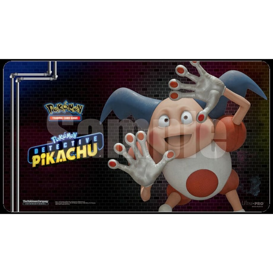 Pokemon Card Ultra Pro Detective Pikachu Mime Playmat