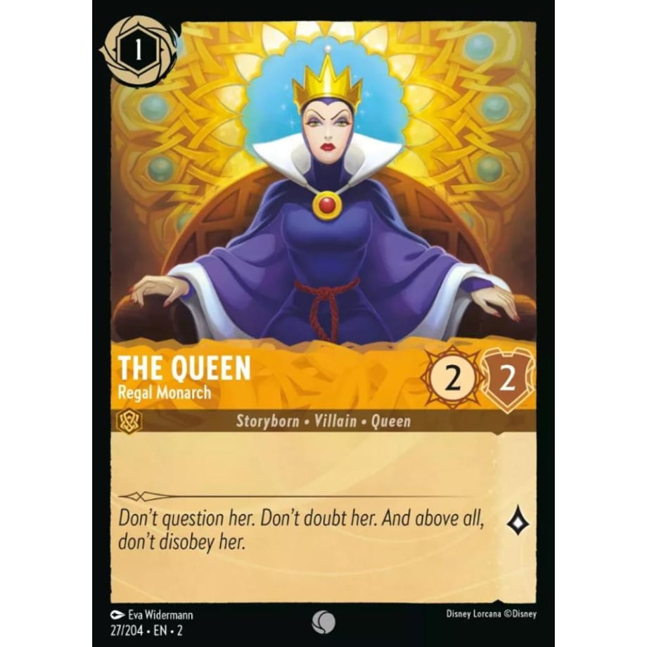 LORCANA ザ・クイーン【コモン】 / The Queen (Regal Monarch) - 27/204-EN-2