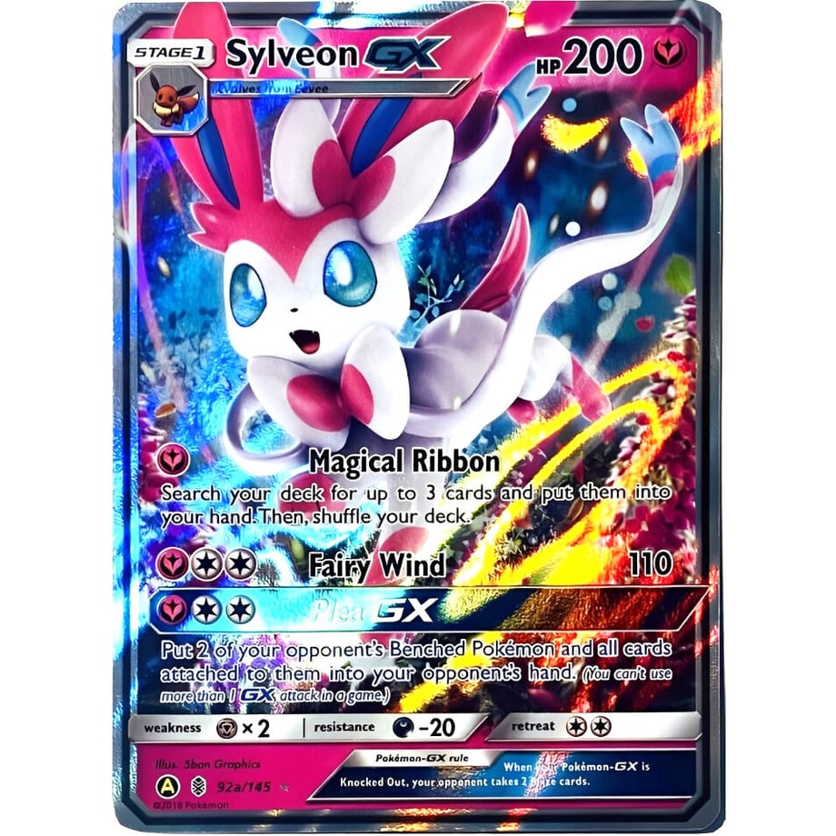 ニンフィアGX【P】 / Sylveon GX - Alternate Art Promos (92a/145)