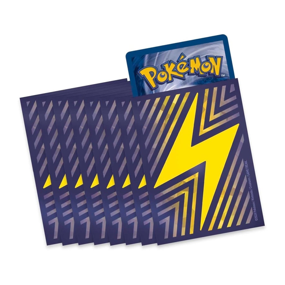 ポケモンカード Surging Sparks Elite Trainer Box カードスリーブ (65枚) 【雷】