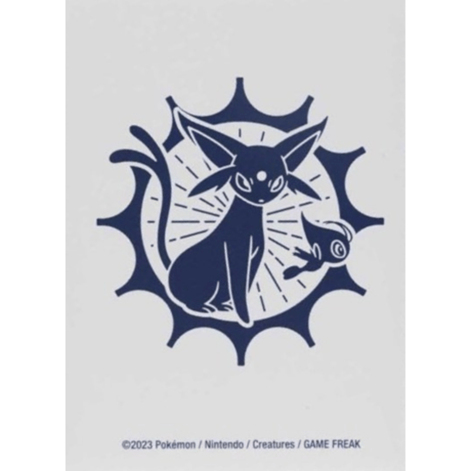 【バラ】 海外ポケセン限定 Espeon & Umbreon Timeless Friends (エーフィ) スリーブ (2023)