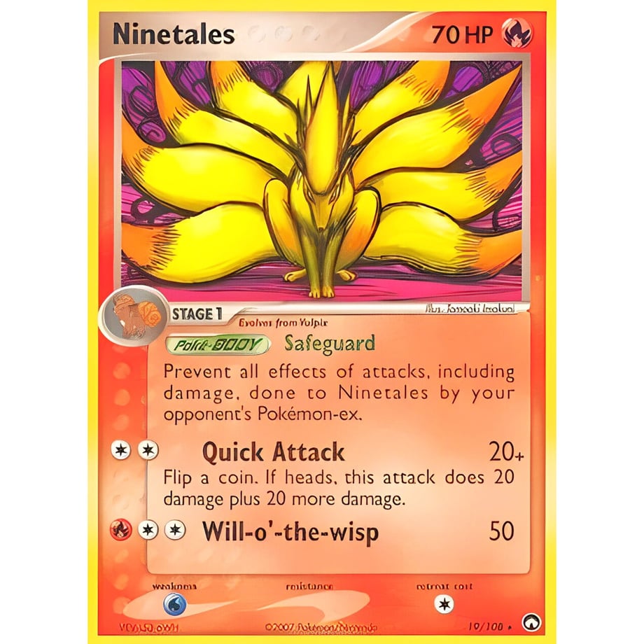 キュウコン (ワールドチャンピオンズパック絵柄) / Ninetales - Power Keepers (19/108)