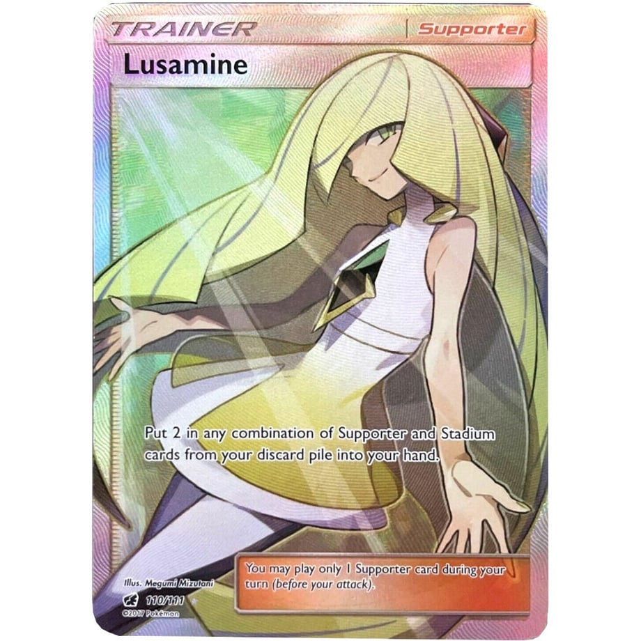 ルザミーネ【SR】 / Lusamine - Crimson Invasion (110/111)