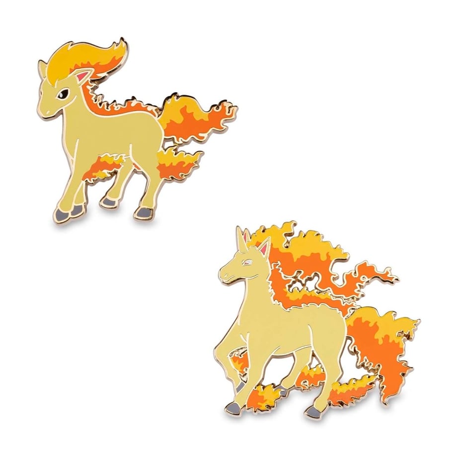 ポケモンセンター限定 ポニータ・ギャロップ ピン