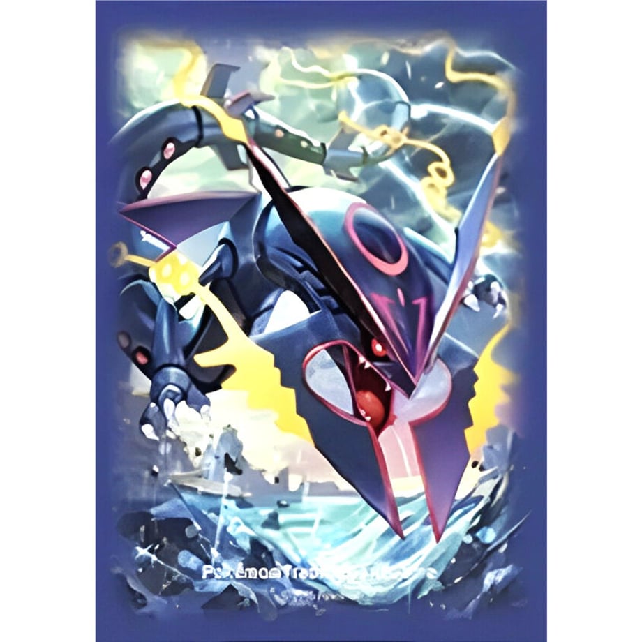 【バラ】 海外ポケセン限定 Mega Rayquaza (メガ レックウザ) スリーブ (2015)