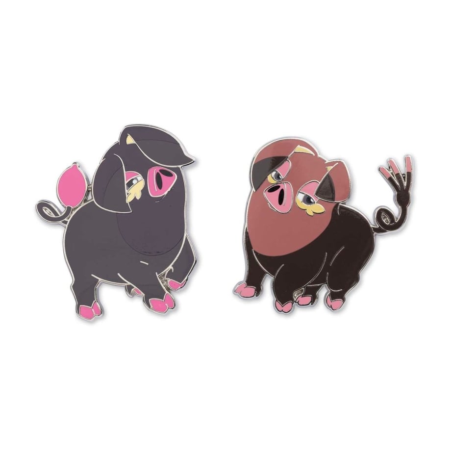 ポケモンセンター限定 パフュートン(オスのすがた)・パフュートン(メスのすがた) ピン