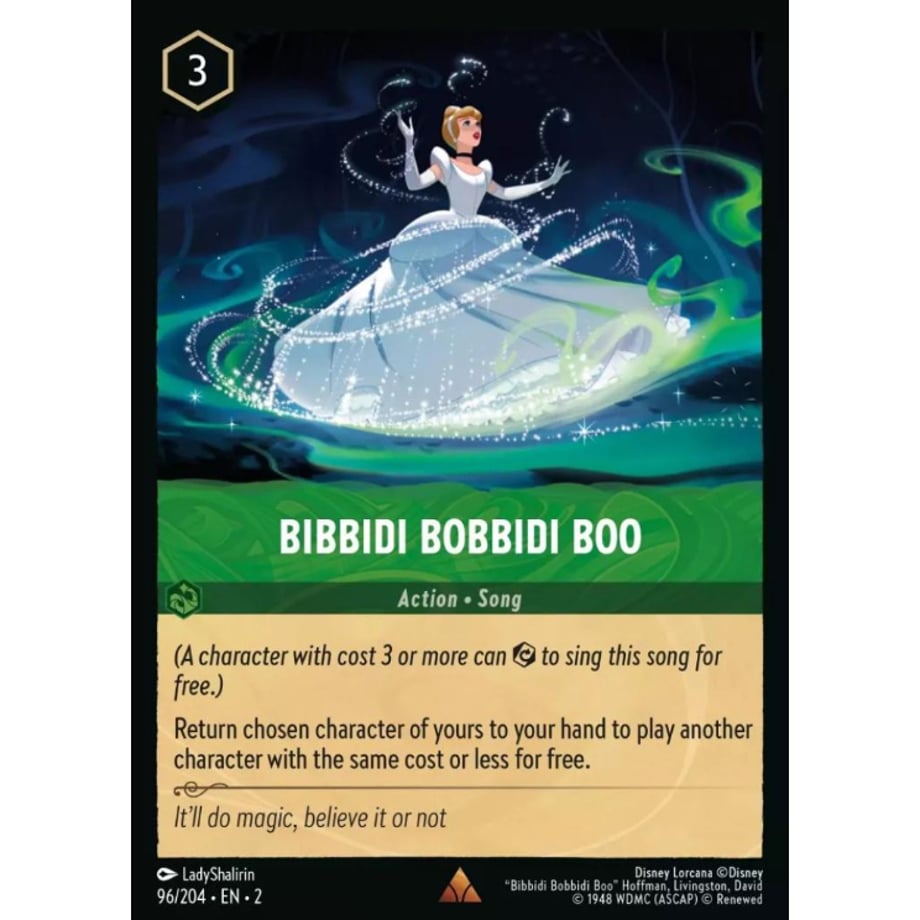 LORCANA ビビディ・バビディ・ブー【レア】 / Bibbidi Bobbidi Boo - 96/204-EN-2