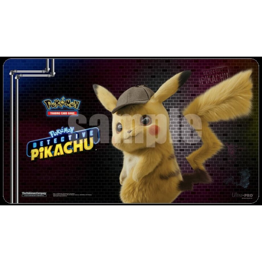 Pokemon Card Ultra Pro Detective Pikachu Playmat