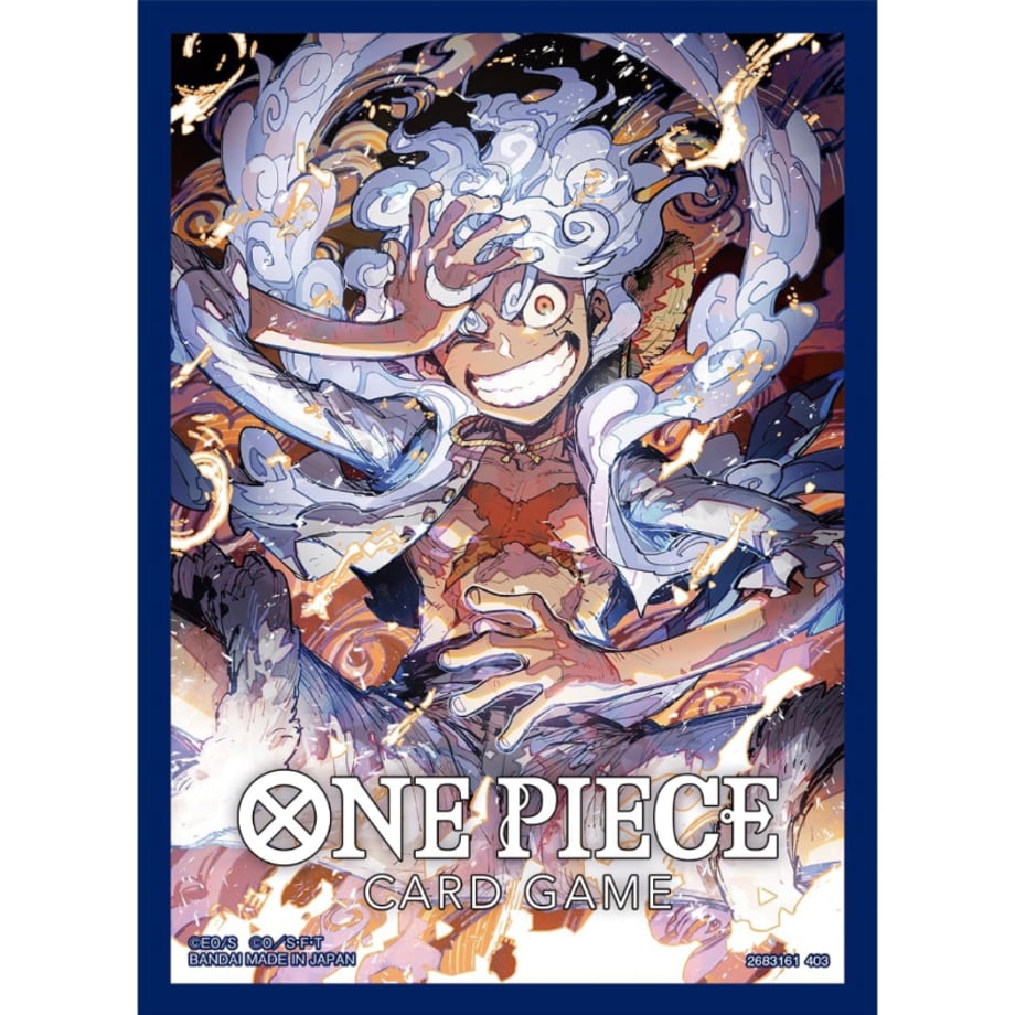 【バラ】国内 オフィシャルカードスリーブ 4 モンキー・D・ルフィ (1枚)