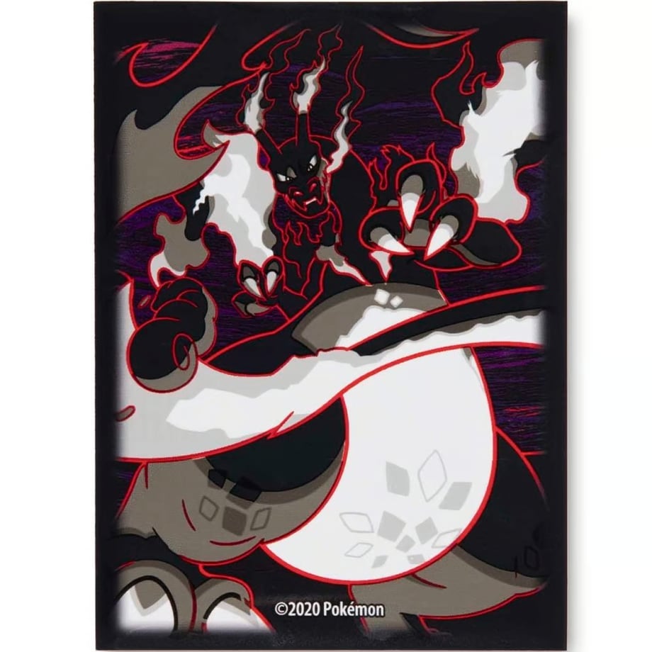 Pokemon Card Gigantamax Charizard Card Sleeves (65 Cards)