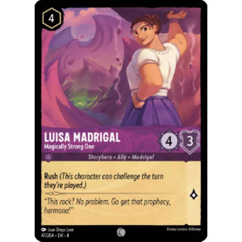 LORCANA ルイーサ・マドリガル【コモン】 / Luisa Madrigal (Magically