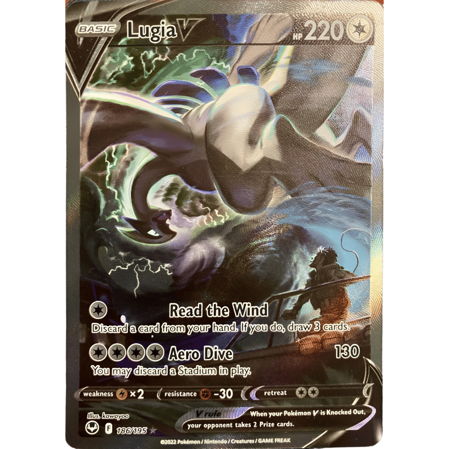 ルギアV【SR】 / Lugia V - Silver Tempest (186/195)