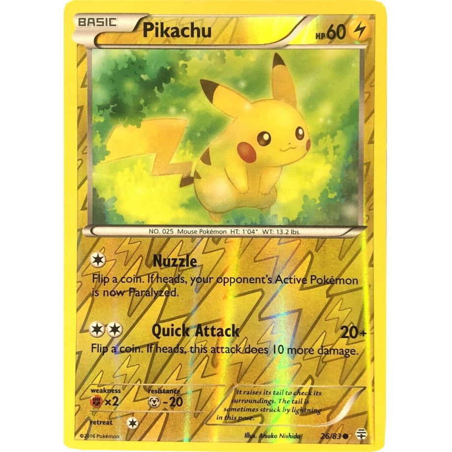 ピカチュウ 【リバホロ】 / Pikachu - Generations(26/83)