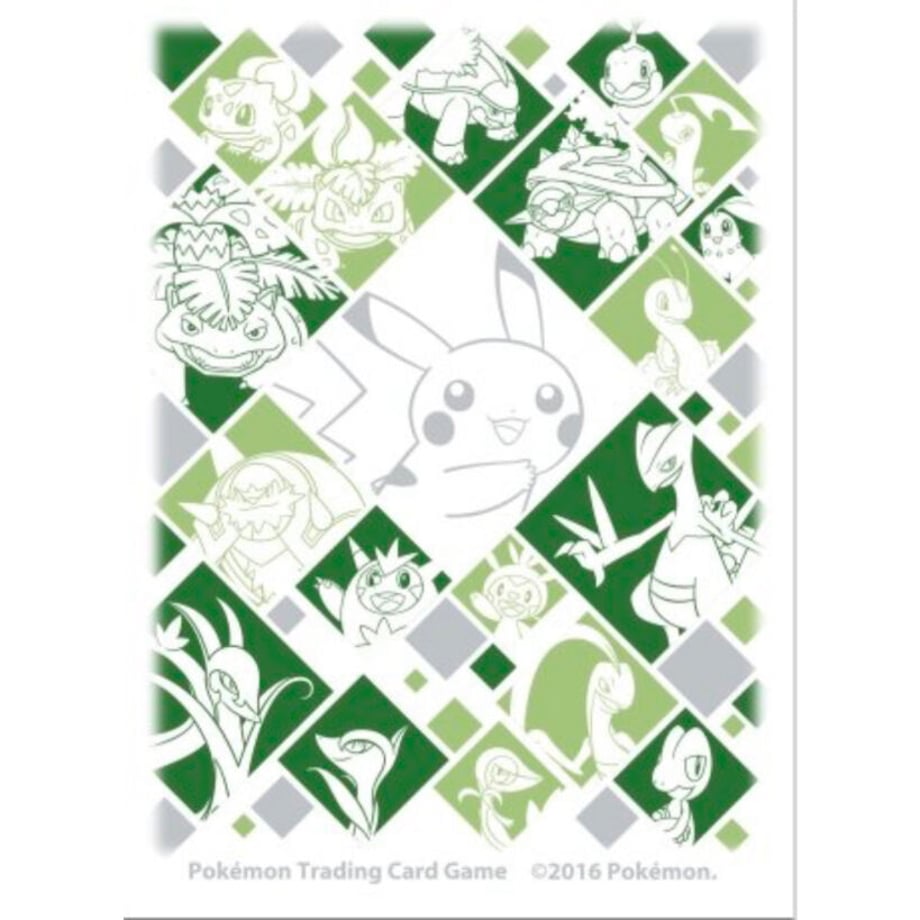 【バラ】 海外ポケセン限定 Just My Type: Grass (緑) スリーブ (2016)